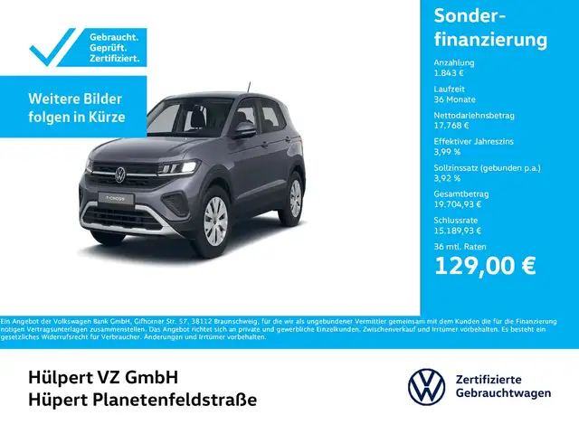 Volkswagen T-Cross 1.0 CARPLAY SITZHEIZUNG LED EINPARKHILFE