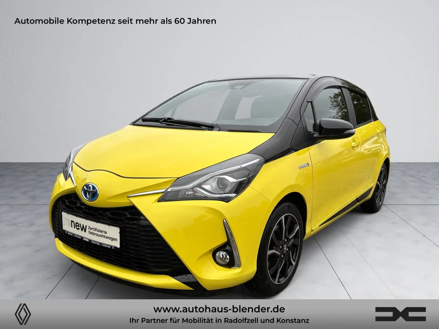 Toyota Yaris 1.5 Dual VVT-i Energy Hybrid Jaune - 1