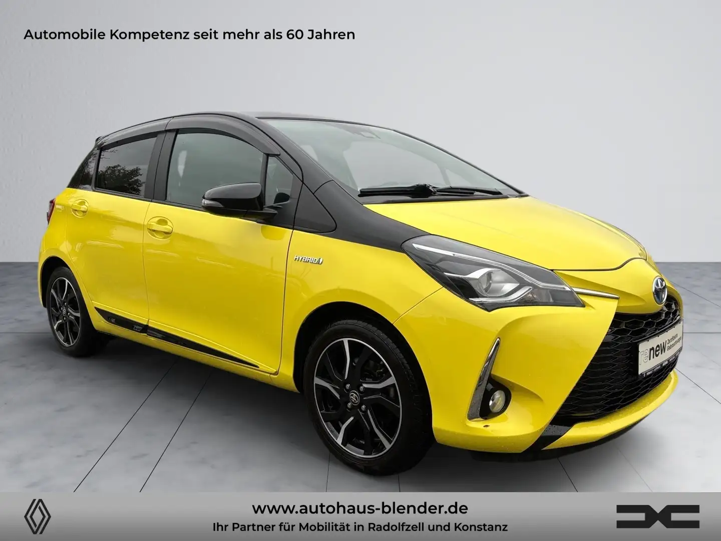 Toyota Yaris 1.5 Dual VVT-i Energy Hybrid Jaune - 2