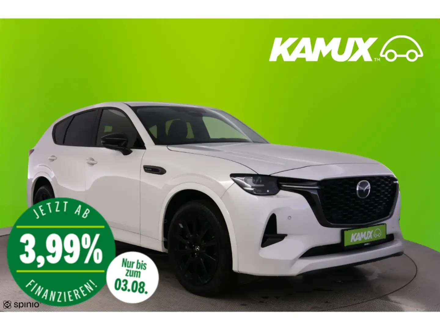 Mazda CX-60 3.3SKYACTIV-D Aut.Homura+LED+NAVI+VIRTUAL Белый - 1