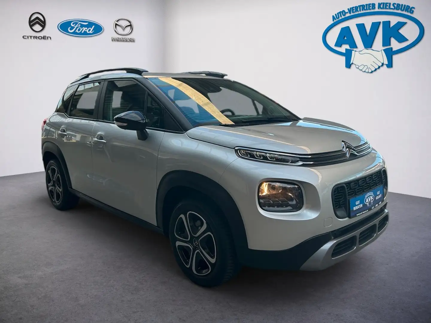 Citroen C3 Aircross Feel mit AHK, Bluetooth, Isofix Silber - 1