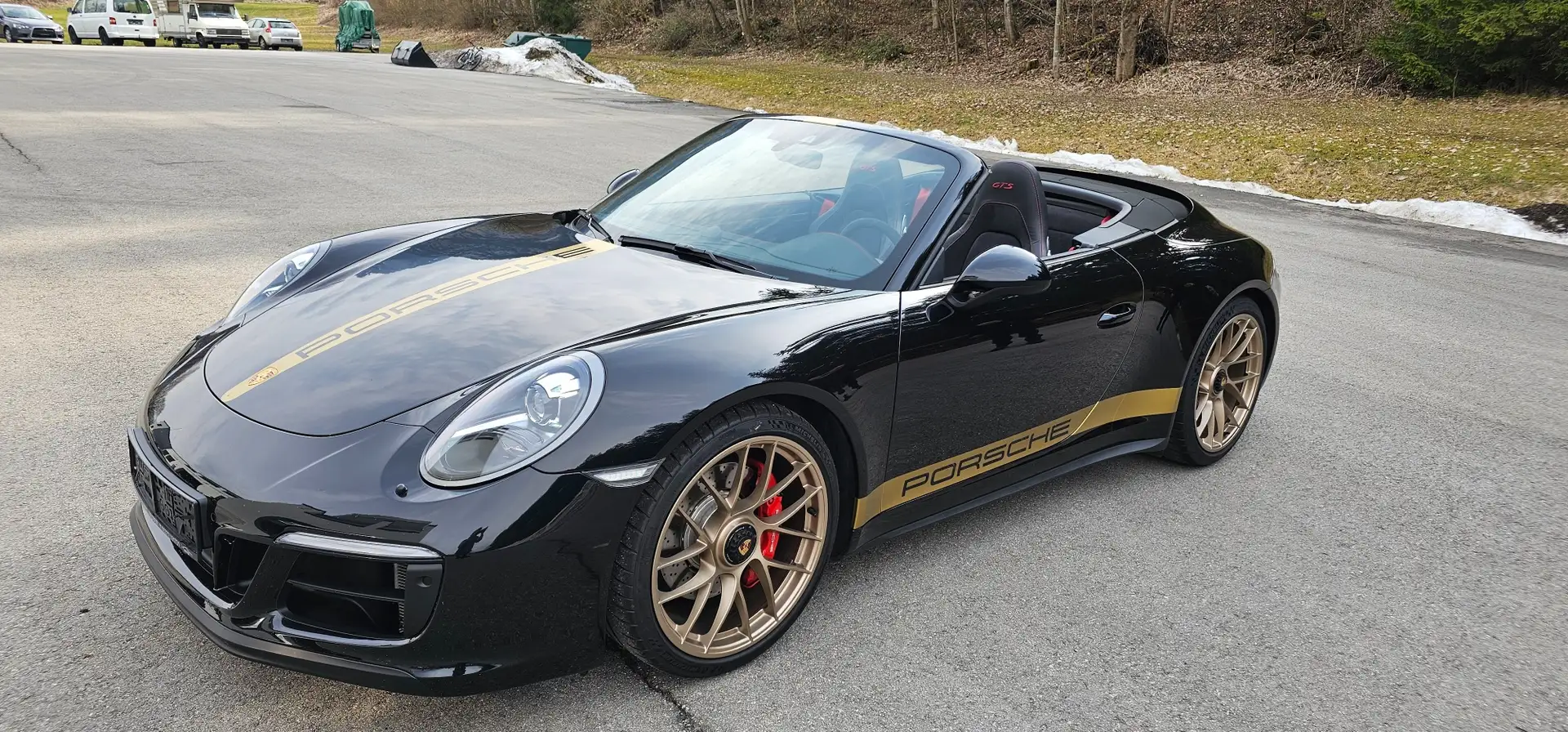 Porsche 991 911 Carrera GTS Cabrio PDK GTS Schwarz - 2