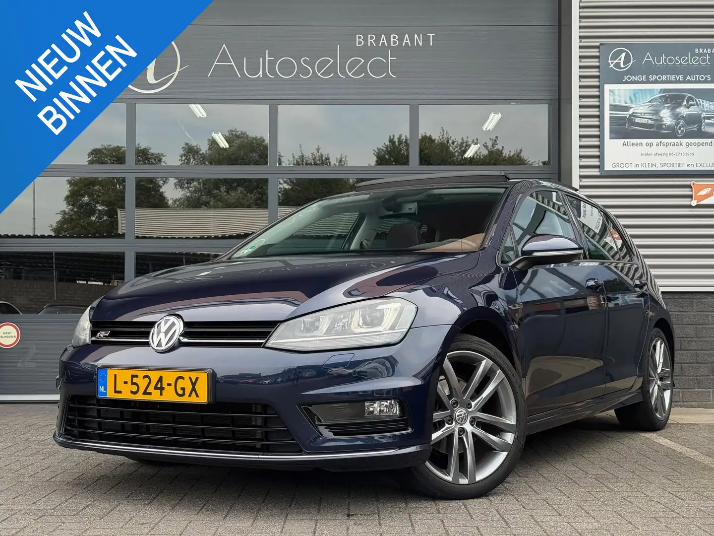 Volkswagen Golf 1.4 TSI ACT R-Line DSG Pano Navi Bleu - 1