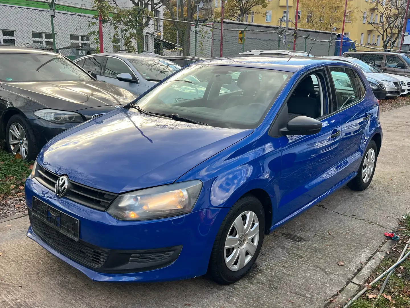 Volkswagen Polo 1.2 5-Türer *KLIMA+NAVI+KAMERA+EURO5* 85.000KM Blau - 1