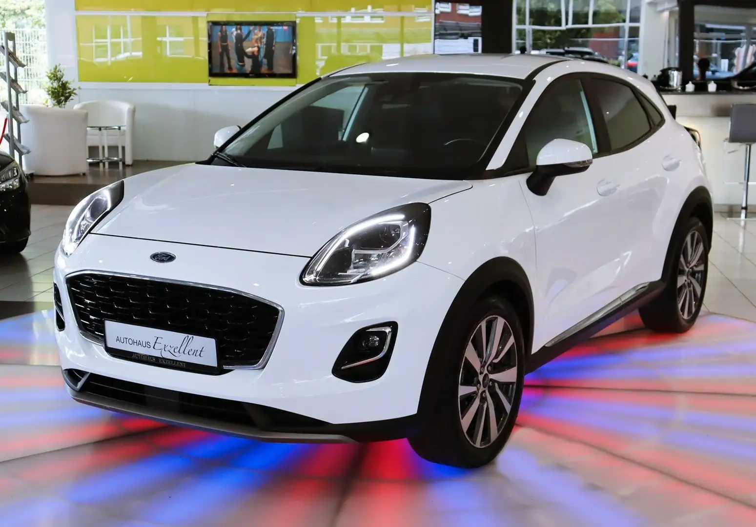 Ford Puma Titanium X*LEDER*B&O*NAVI*SHZ*LHZ*ALU*LED* Weiß - 1