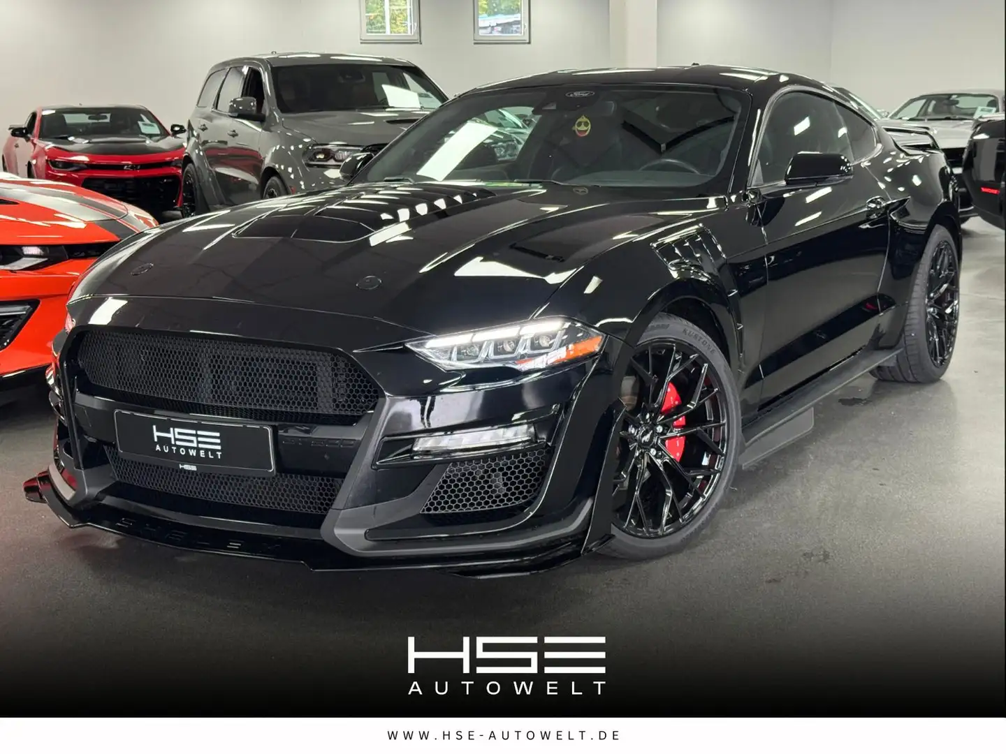 Ford Mustang 2,3l EcoBoost *GT500 KIT / 4-ROHR / VOLL* Noir - 1