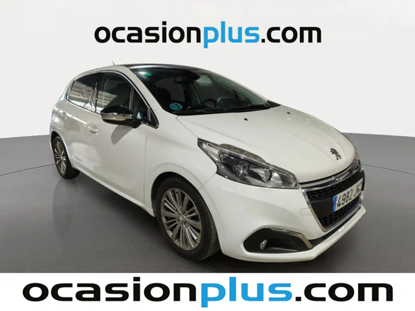 Peugeot 208 1.6BlueHDi Allure 100 Blanc - 2