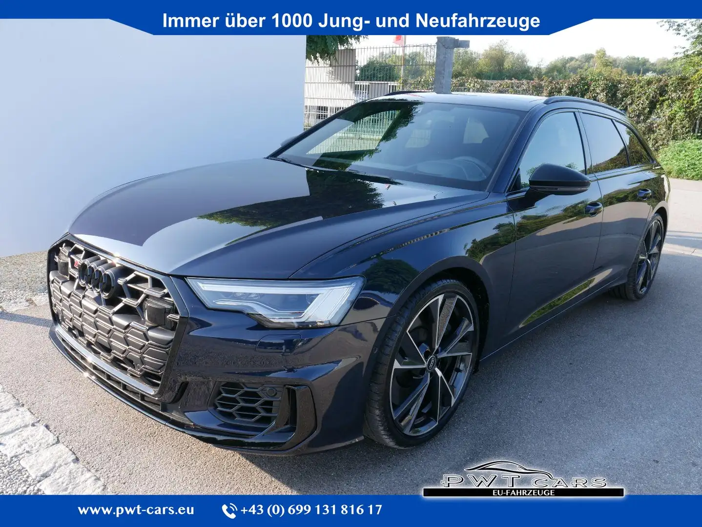 Audi S6 Avant e-tron TDI quattro *HEAD-UP*AROUND VIEW*P... Albastru - 1