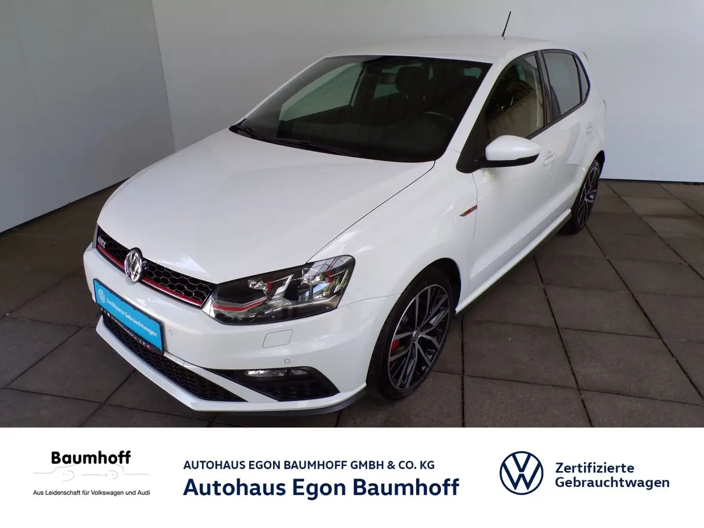 Volkswagen Polo POLO 1.8 GTI / SCHALTER+LED'S+SITZHZG Blanc - 1