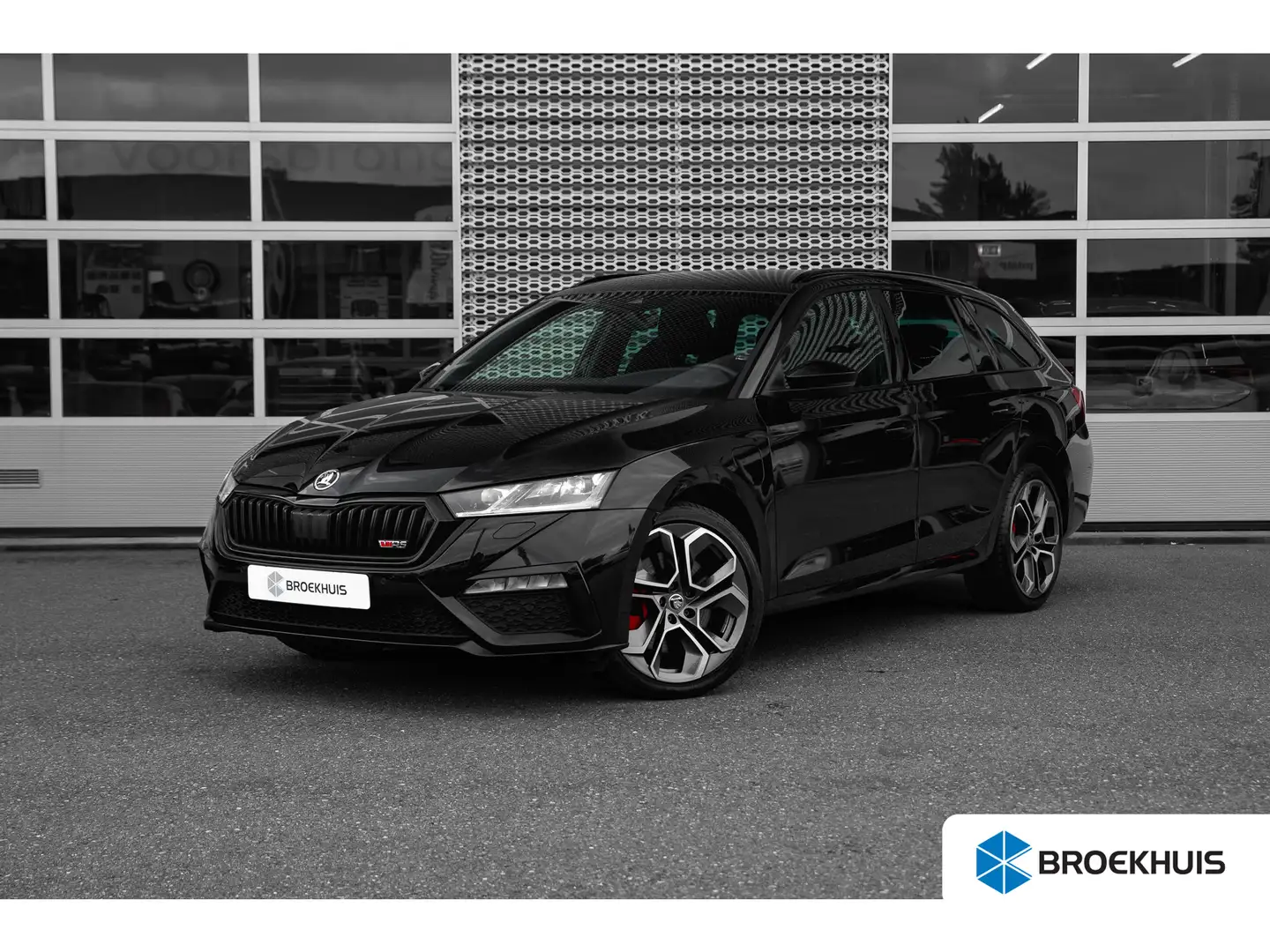 Skoda Octavia Combi 1.4TSI 245pk iV PHEV RS | Cruise Control | S Zwart - 1