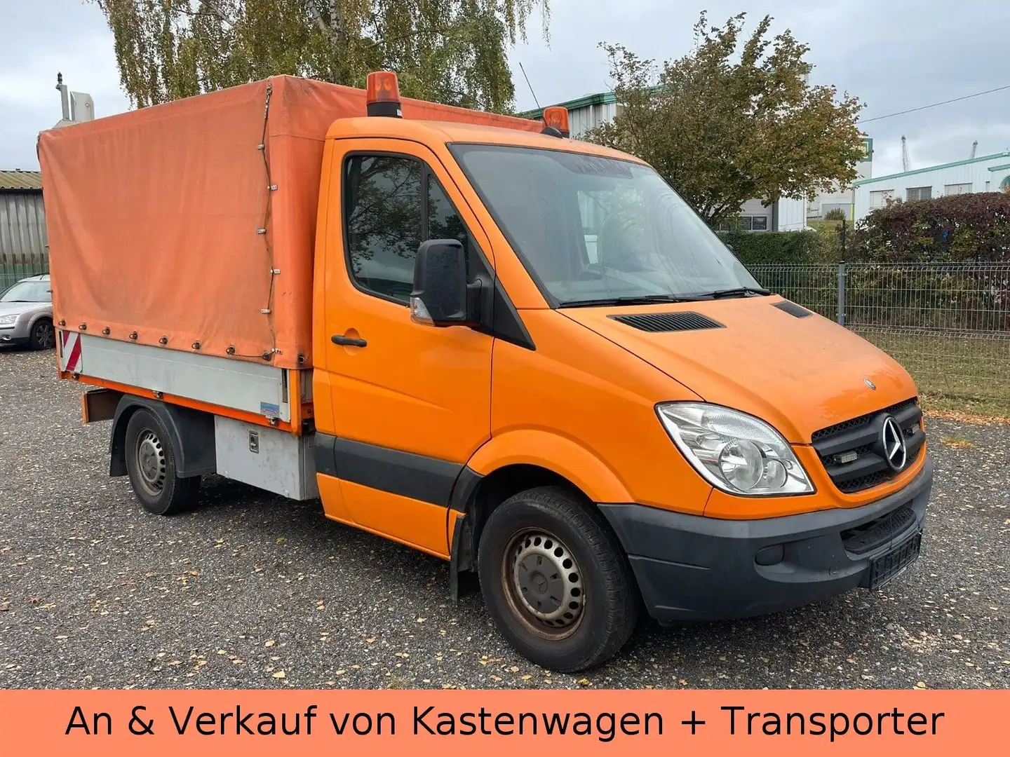 Mercedes-Benz Sprinter II Pritsche 213 CDI - TÜV NEU - 1.HAND Orange - 2