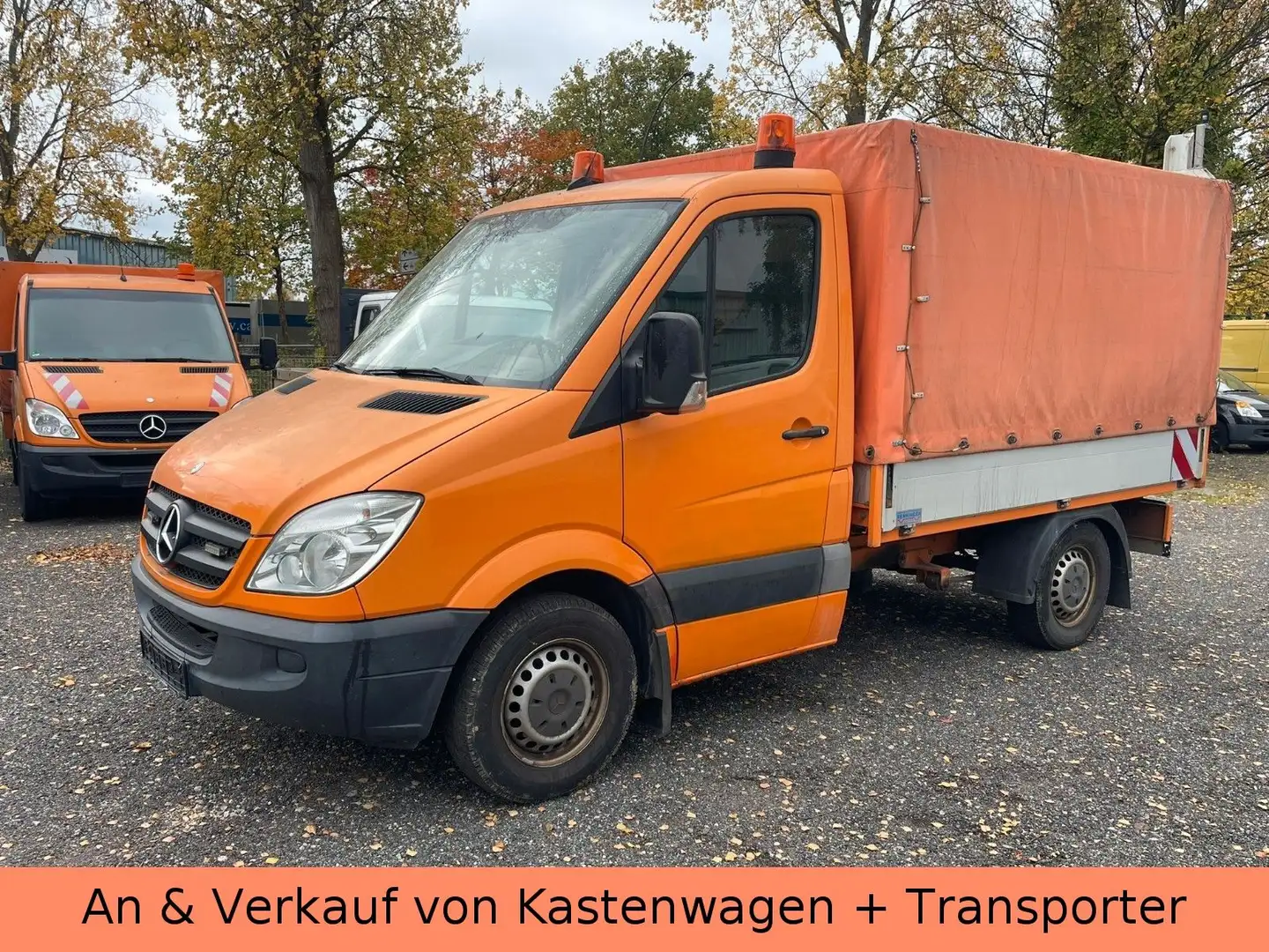 Mercedes-Benz Sprinter II Pritsche 213 CDI - TÜV NEU - 1.HAND Orange - 1