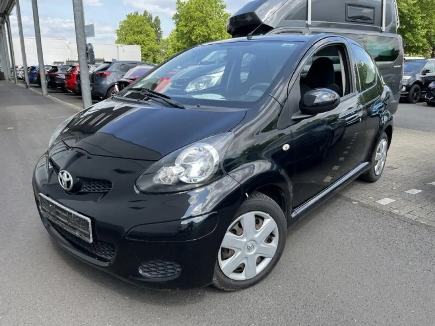 Toyota Aygo Cool Klimaanlage el. Fensterheber Schwarz - 1