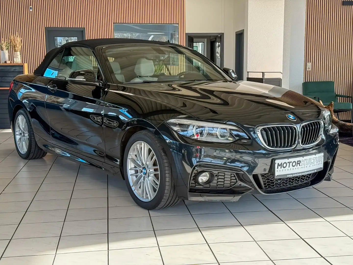 BMW 218 i Cabrio | M Sport | Xenon | Sitzheiz. | uvm. Nero - 2