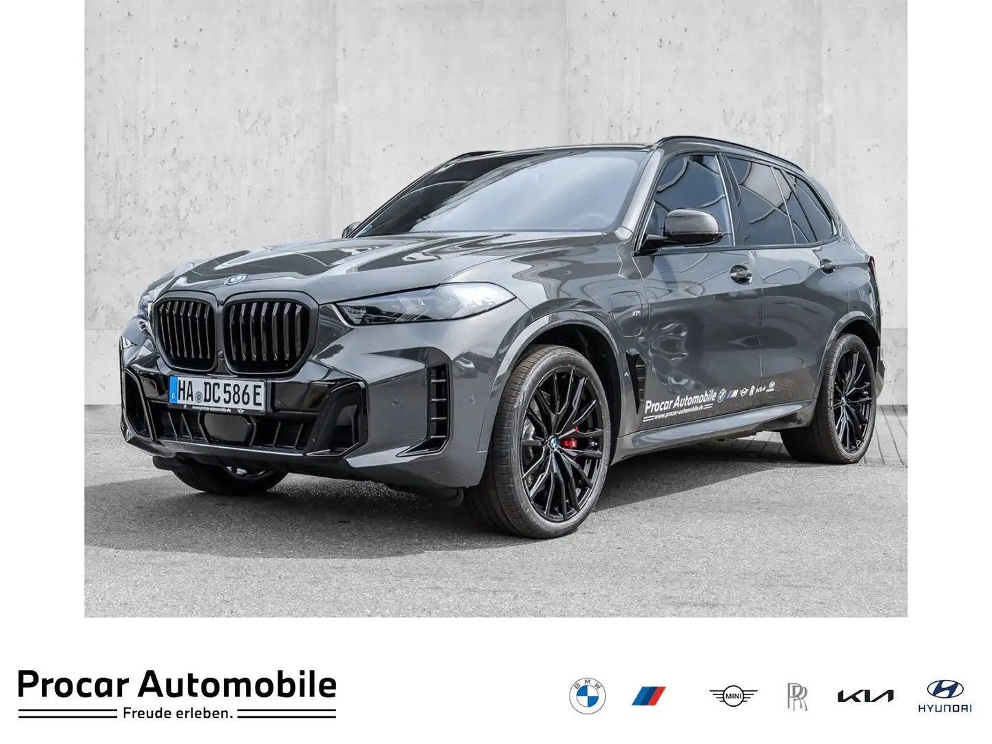 BMW X5 xDrive50e MSportPro SkyLounge B&W DAPro AHK Grau - 1