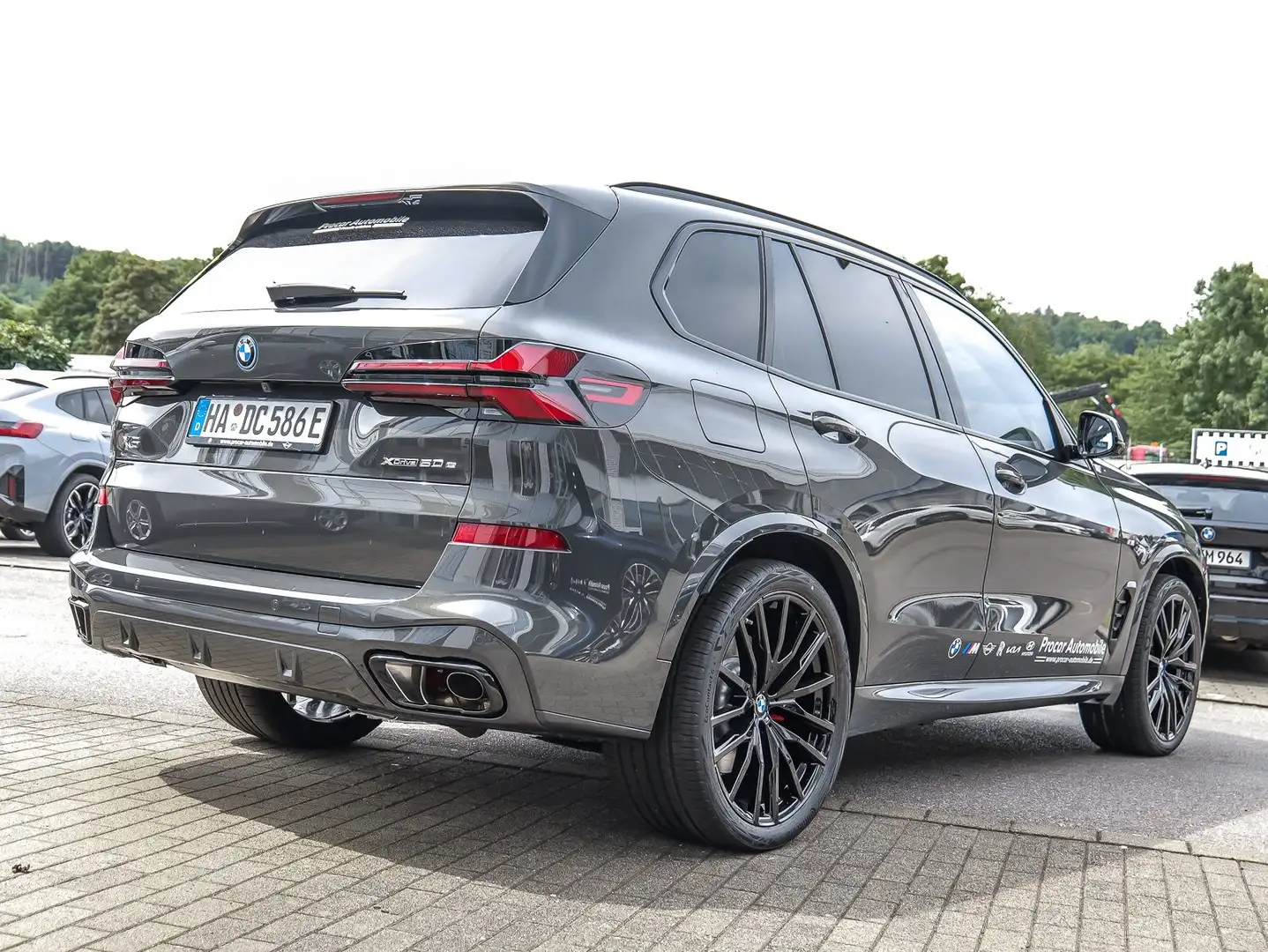 BMW X5 xDrive50e MSportPro SkyLounge B&W DAPro AHK Gris - 2