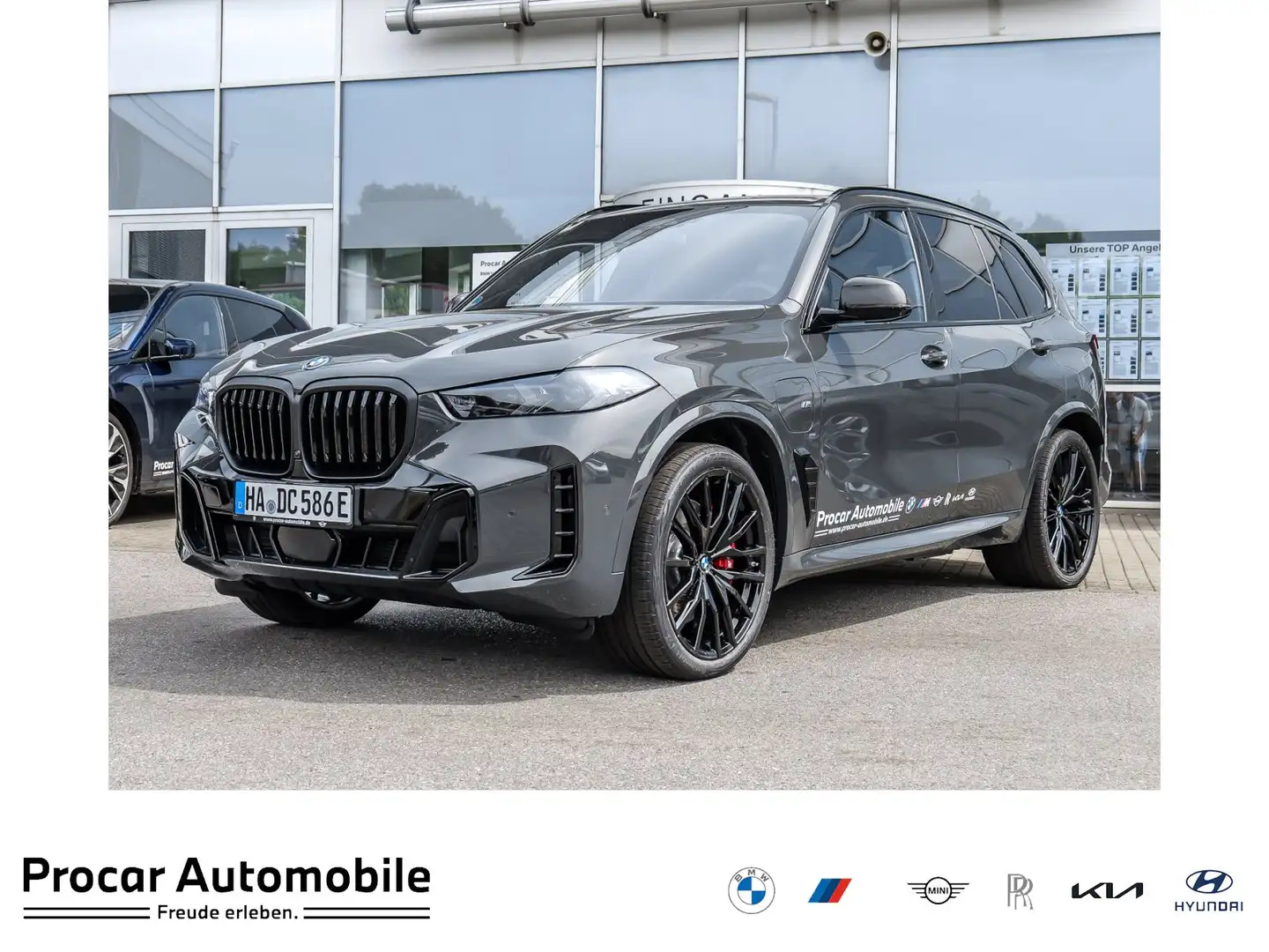 BMW X5 xDrive50e MSportPro SkyLounge B&W DAPro AHK Gris - 1