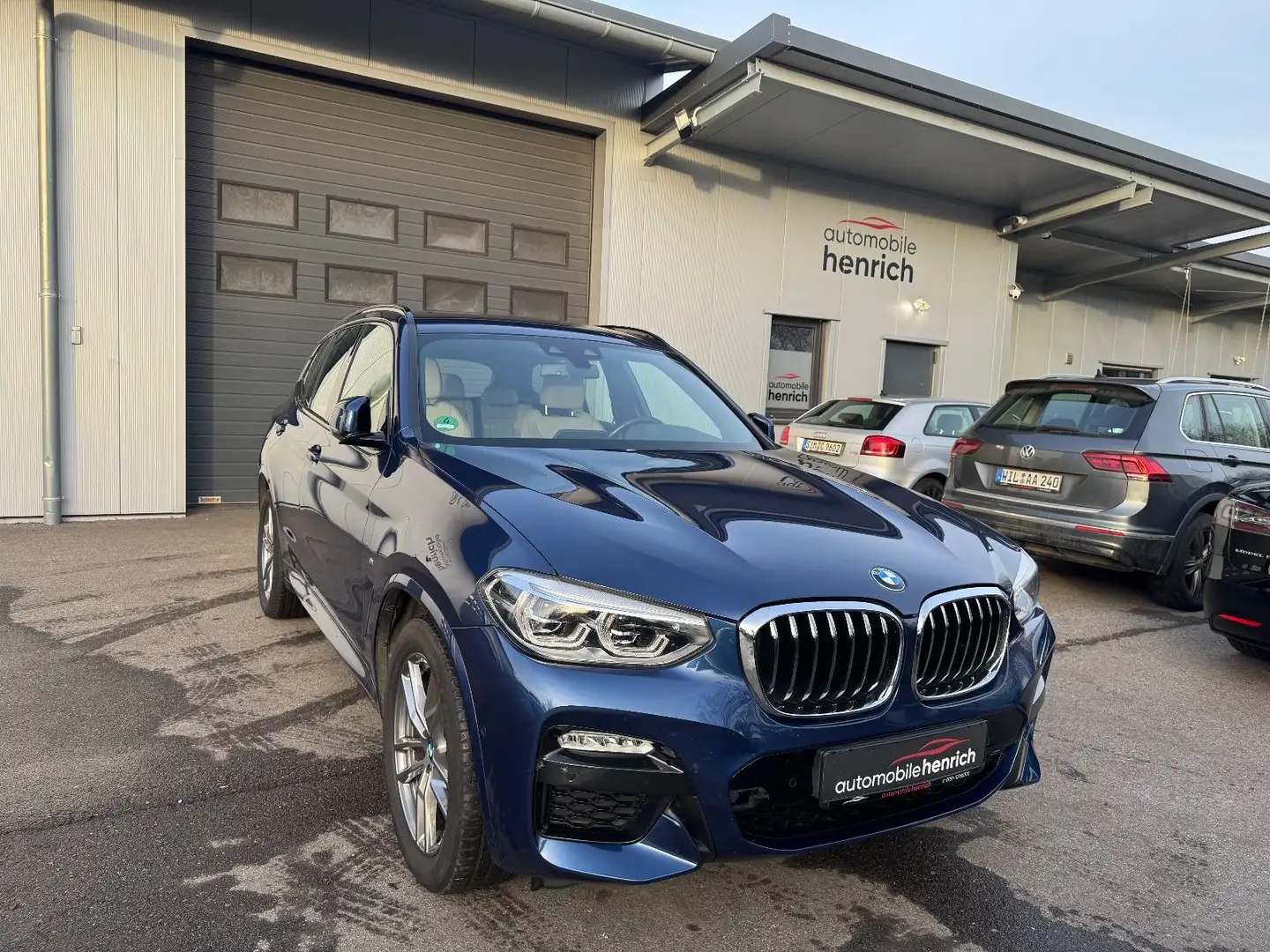 BMW X3 xDrive 20 d M Sport M Paket,Ahk,LED,Leder,Cam Blau - 1