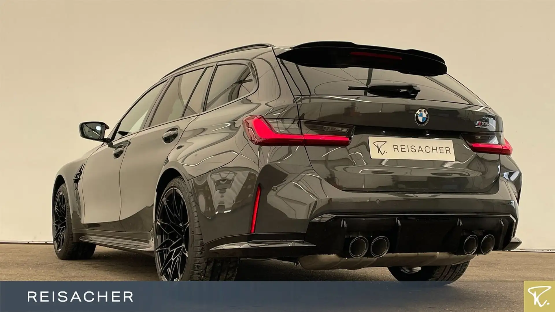 BMW M3 A Competition M xDrive Tou el.Sitz+Mem,DAProf Gris - 2