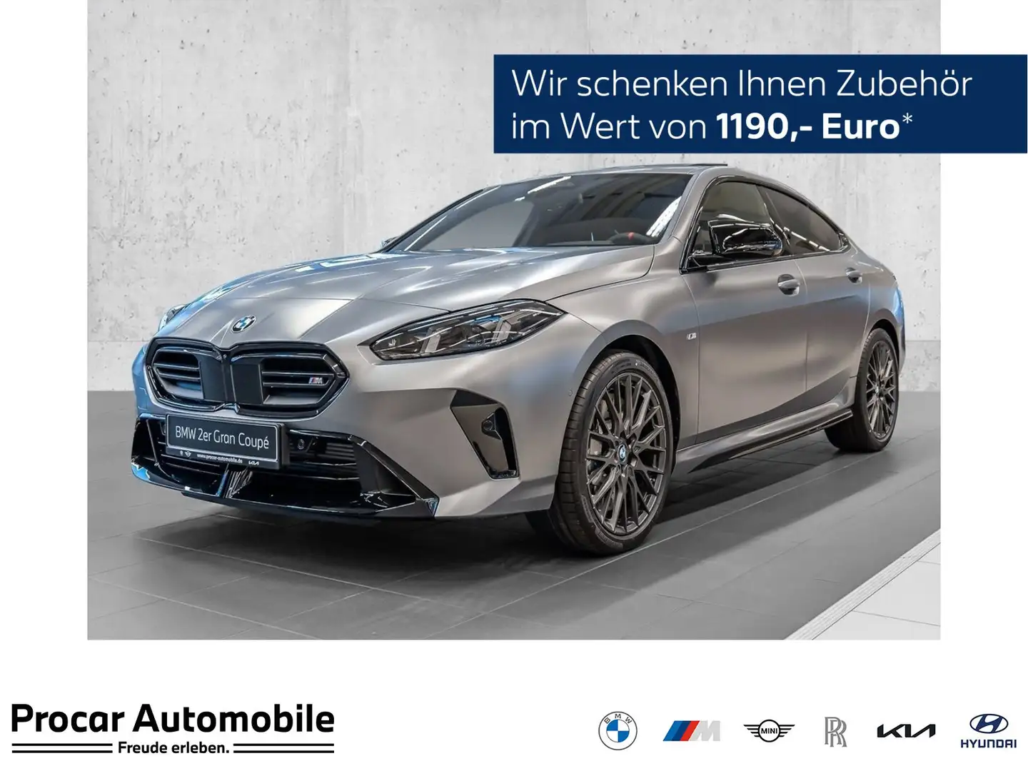 BMW 235 M235 xDrive MSport+ Pano+ MComp.+ DAprof. + 19" Grau - 1