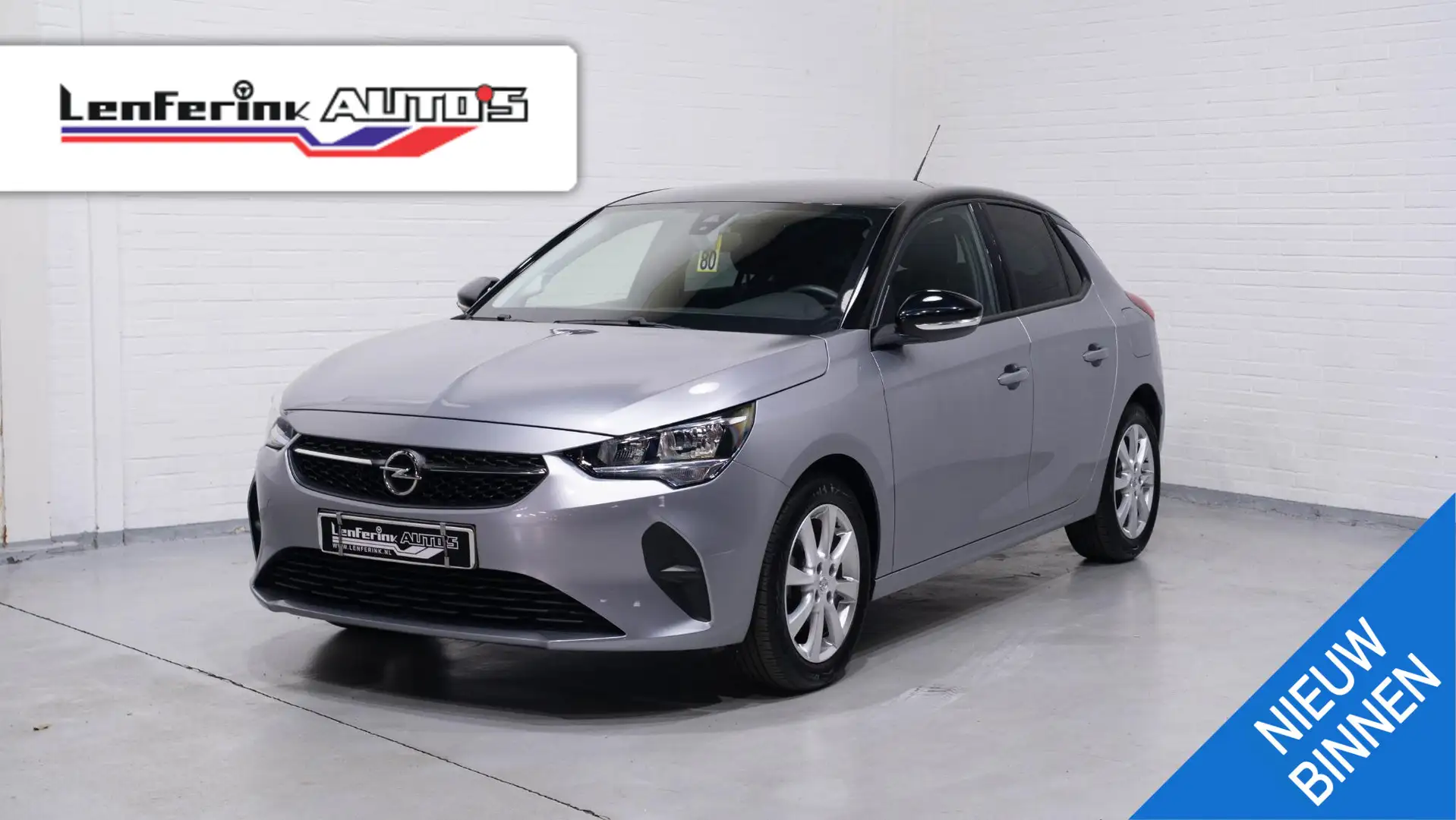 Opel Corsa 1.2 Edition Navi  PDC Cruise Apple Carplay 1e Eige Gris - 1