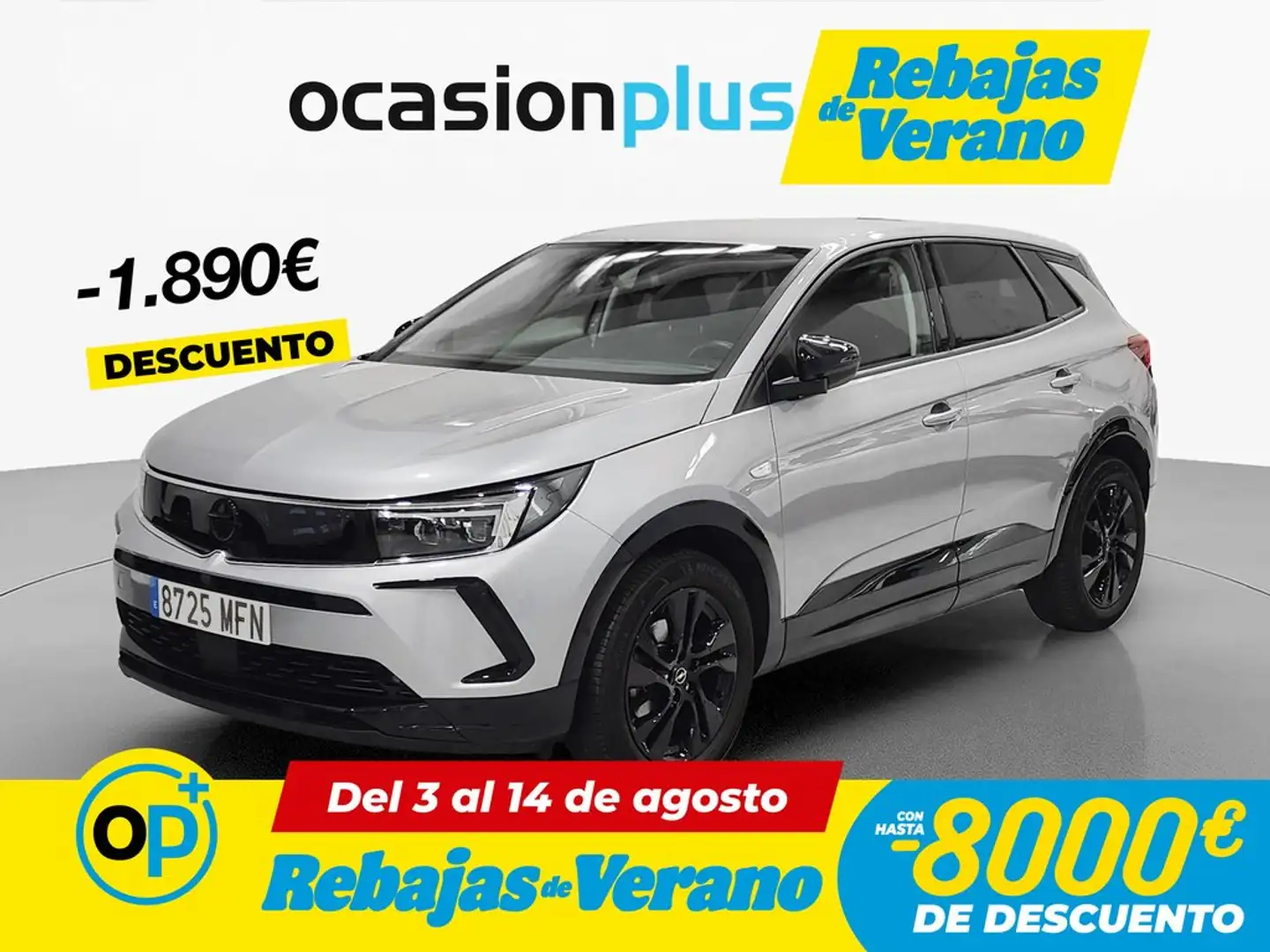 Opel Grandland 1.2T S&S GS Aut. 130 Gris - 1