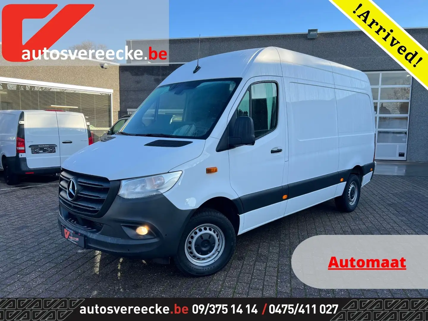 Mercedes-Benz Sprinter 317 L2H2 (€35.000ex) MBUX| 360 CAMERA | 3PL Blanc - 1