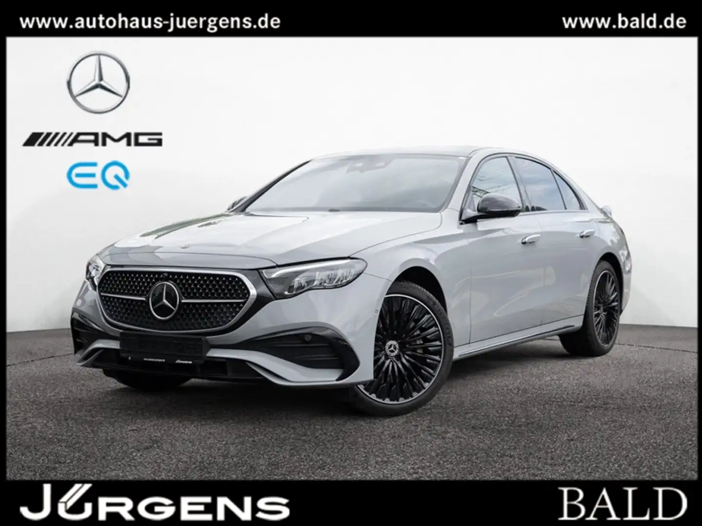 Mercedes-Benz E 200 AMG-Sport/Super/Pano/Burm/Sitzklima/Distr Grijs - 2