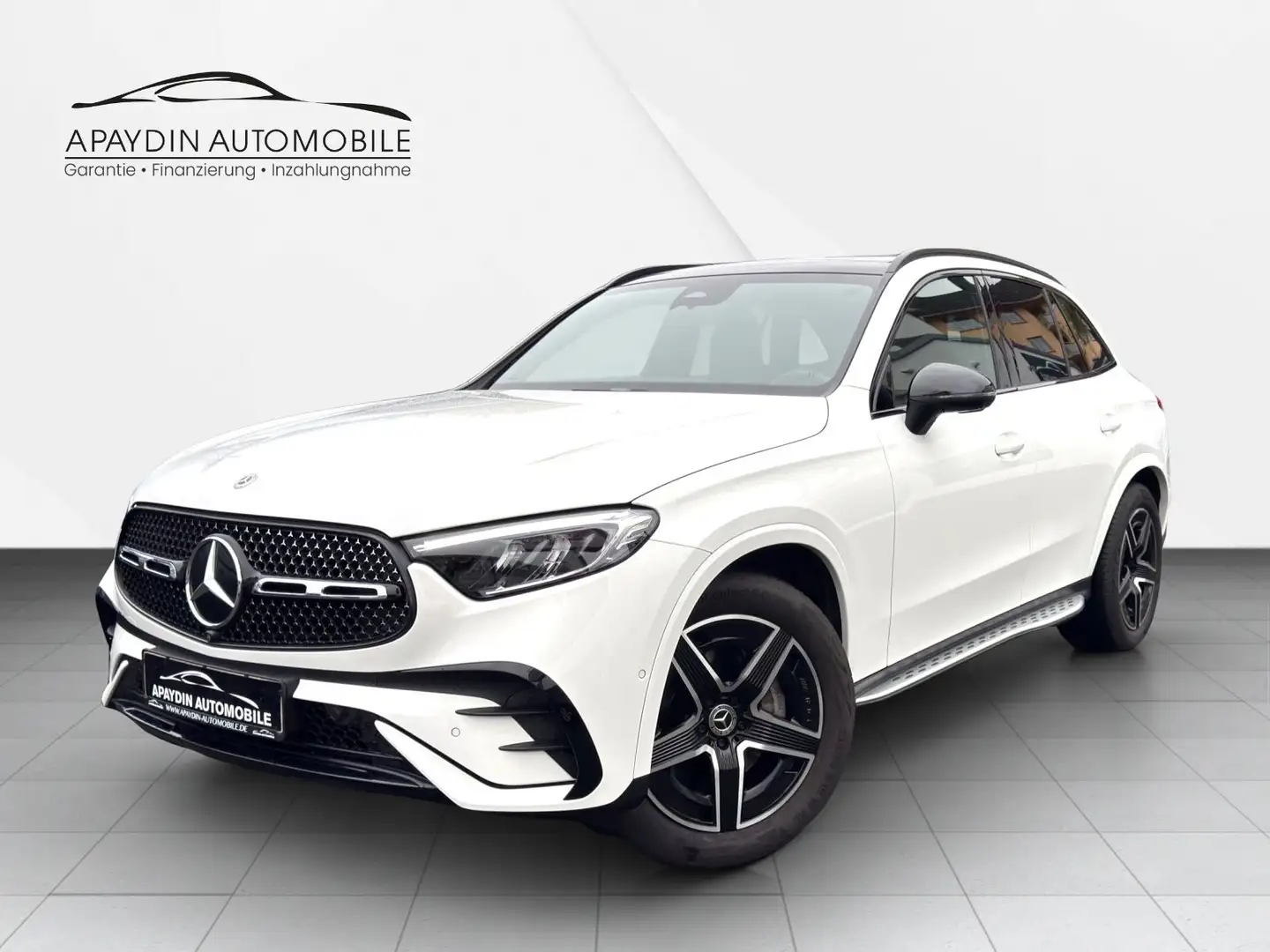 Mercedes-Benz GLC 200 4M AMG-Line/PANORAMA/ACC/LED/MEMORY/AHK Weiß - 1