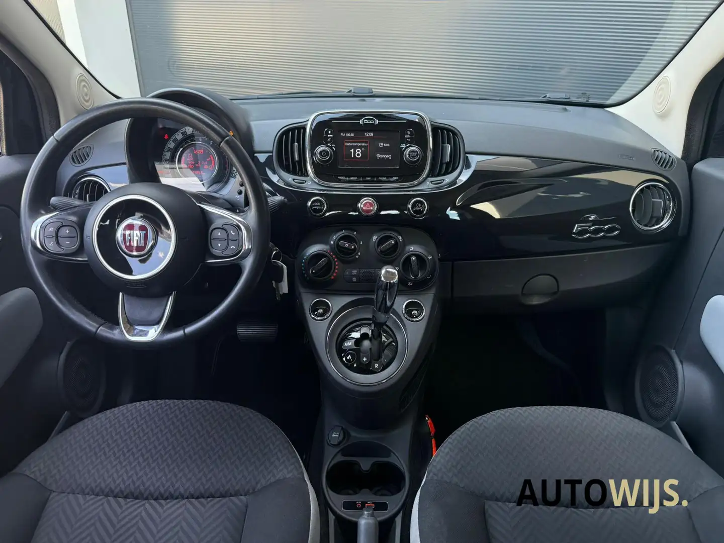 Fiat 500 0.9 TwinAir Turbo Popstar|AUTOMAAT|DAB+|NL AUTO|Fa Schwarz - 2