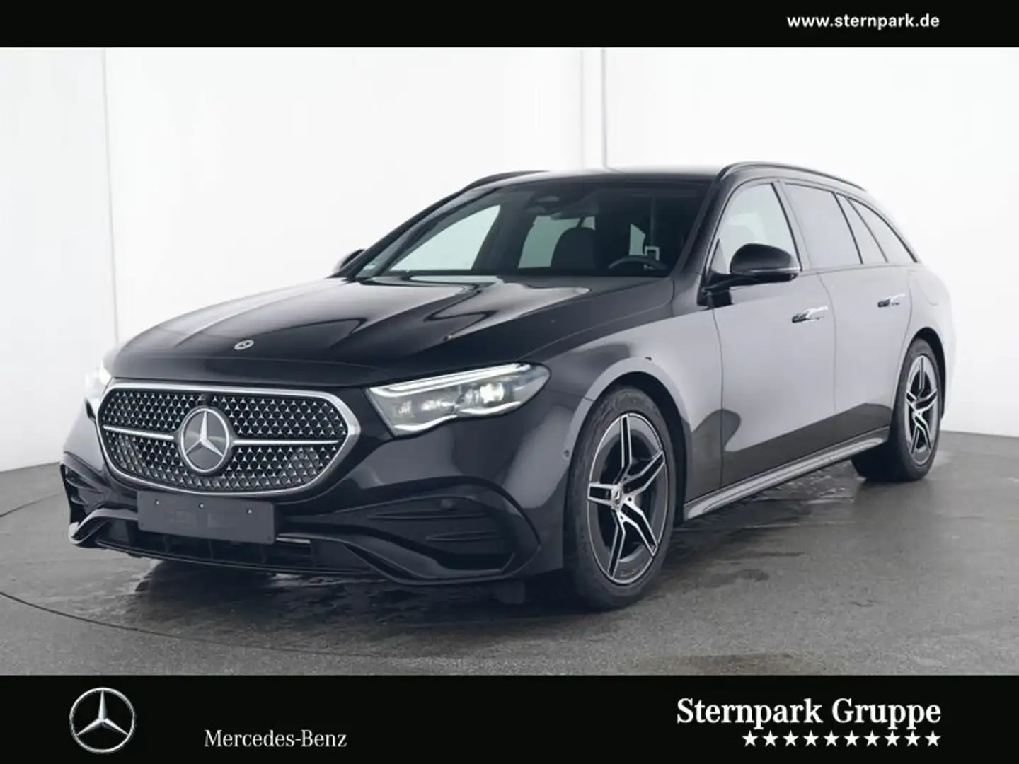 Mercedes-Benz E 300 E 300 de 4M T AMG Night+Ditronic+Memory+360°+ Noir - 1