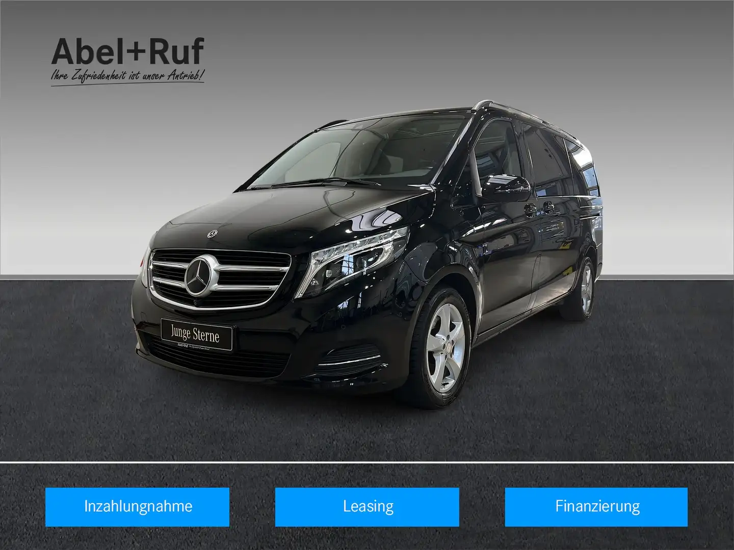 Mercedes-Benz V 250 d lang AVANTGAR+EDITION+DISTR+Burm+TotW+360 Schwarz - 1