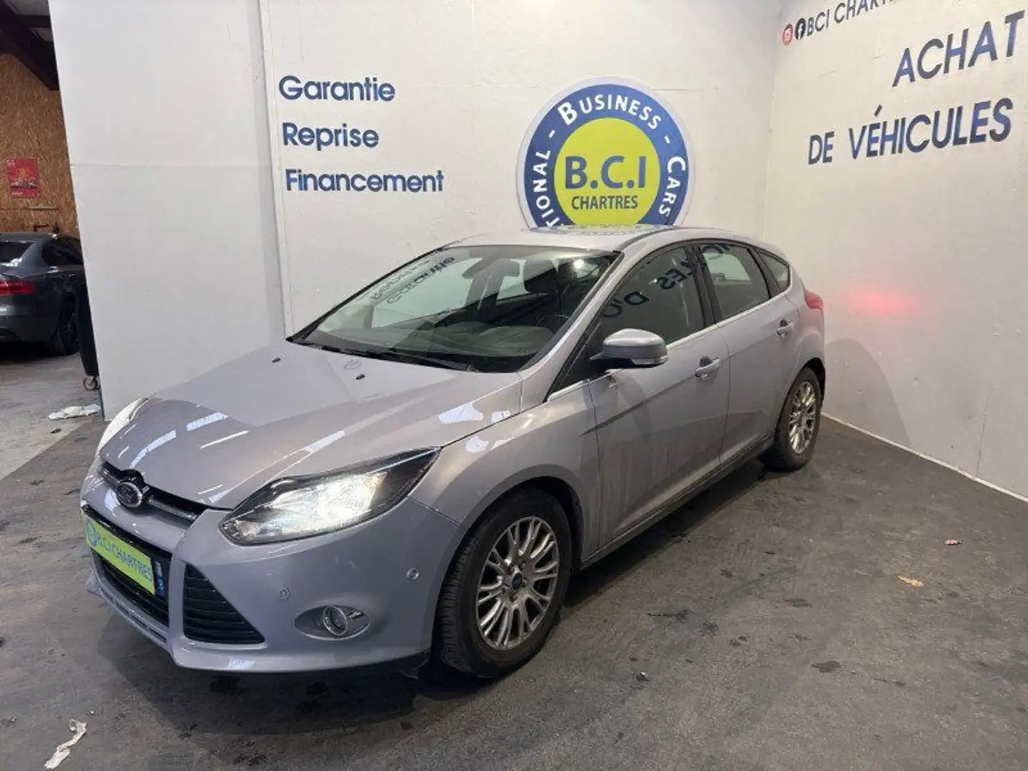 Ford Focus 2.0 TDCI 163CH FAP TITANIUM POWERSHIFT 5P Gris - 2