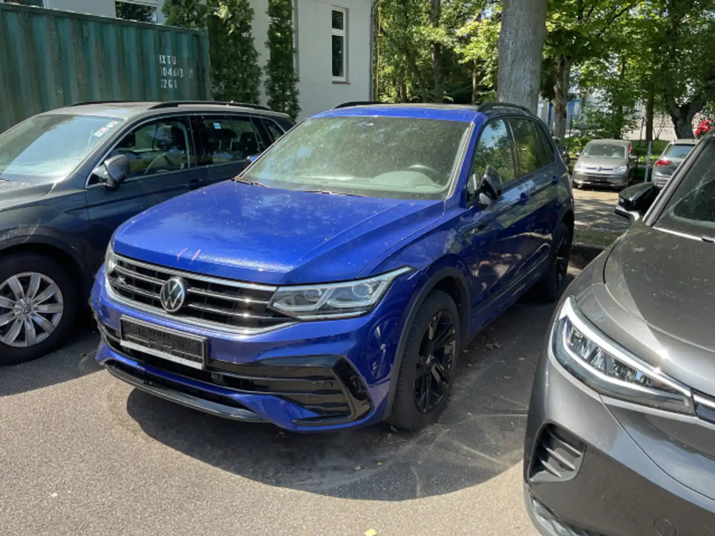 Volkswagen Tiguan 2.0TSI DSG R-Line 4Motion  Panoramadach A Blau - 2