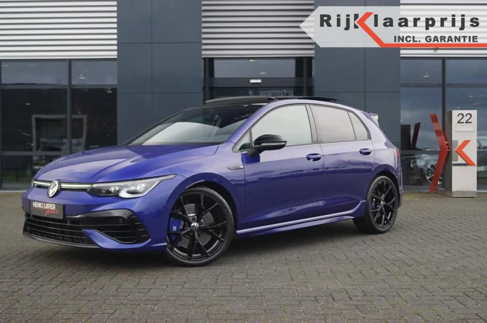 Volkswagen Golf R R 4Mot. Performance 333pk /Akra/Leer/Panodak/DCC/H Bleu - 1