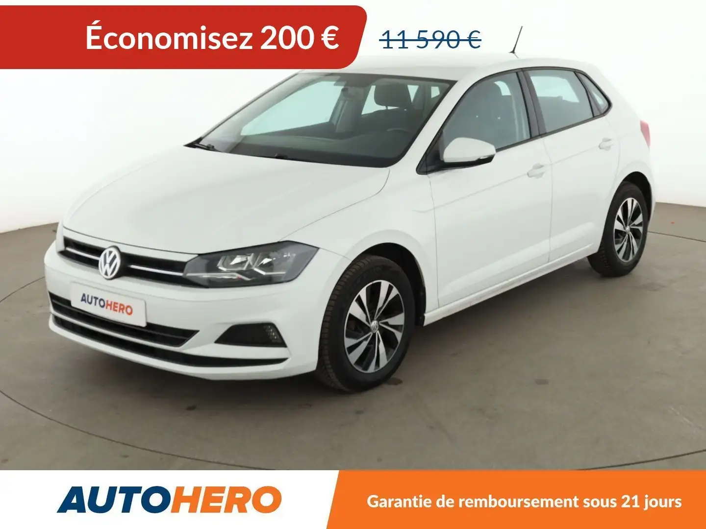 Volkswagen Polo 1.0 Confortline Blanc - 1