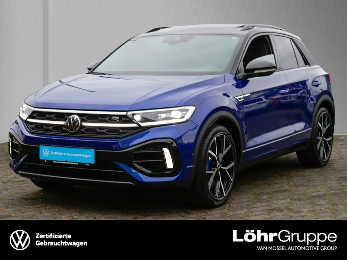 Volkswagen T-Roc R 2.0 TSI DSG 4Motion *Akrapovic*AHK*Pano*IQ-Li... Blau - 1