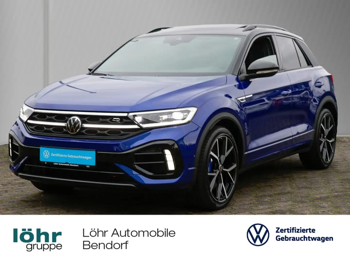 Volkswagen T-Roc R 2.0 TSI DSG 4Motion *Akrapovic*AHK*Pano*IQ-Li... Blau - 1