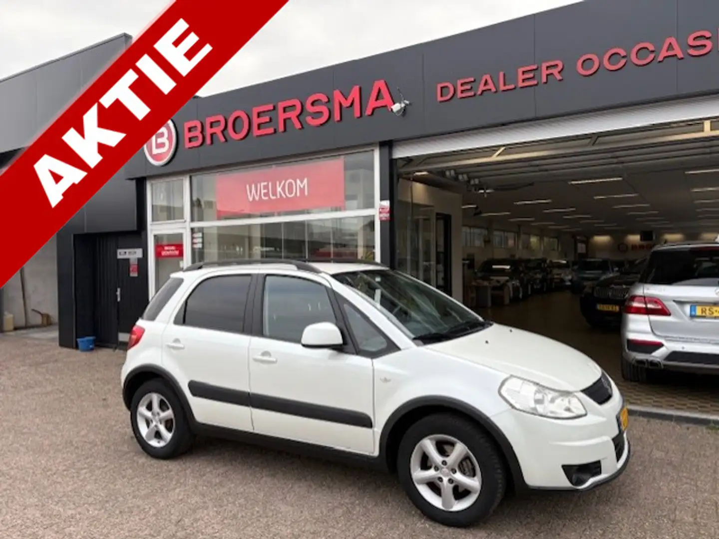 Suzuki SX4 1.6 Shogun 2 EIGENAAR * NIEUWE APK * Wit - 1