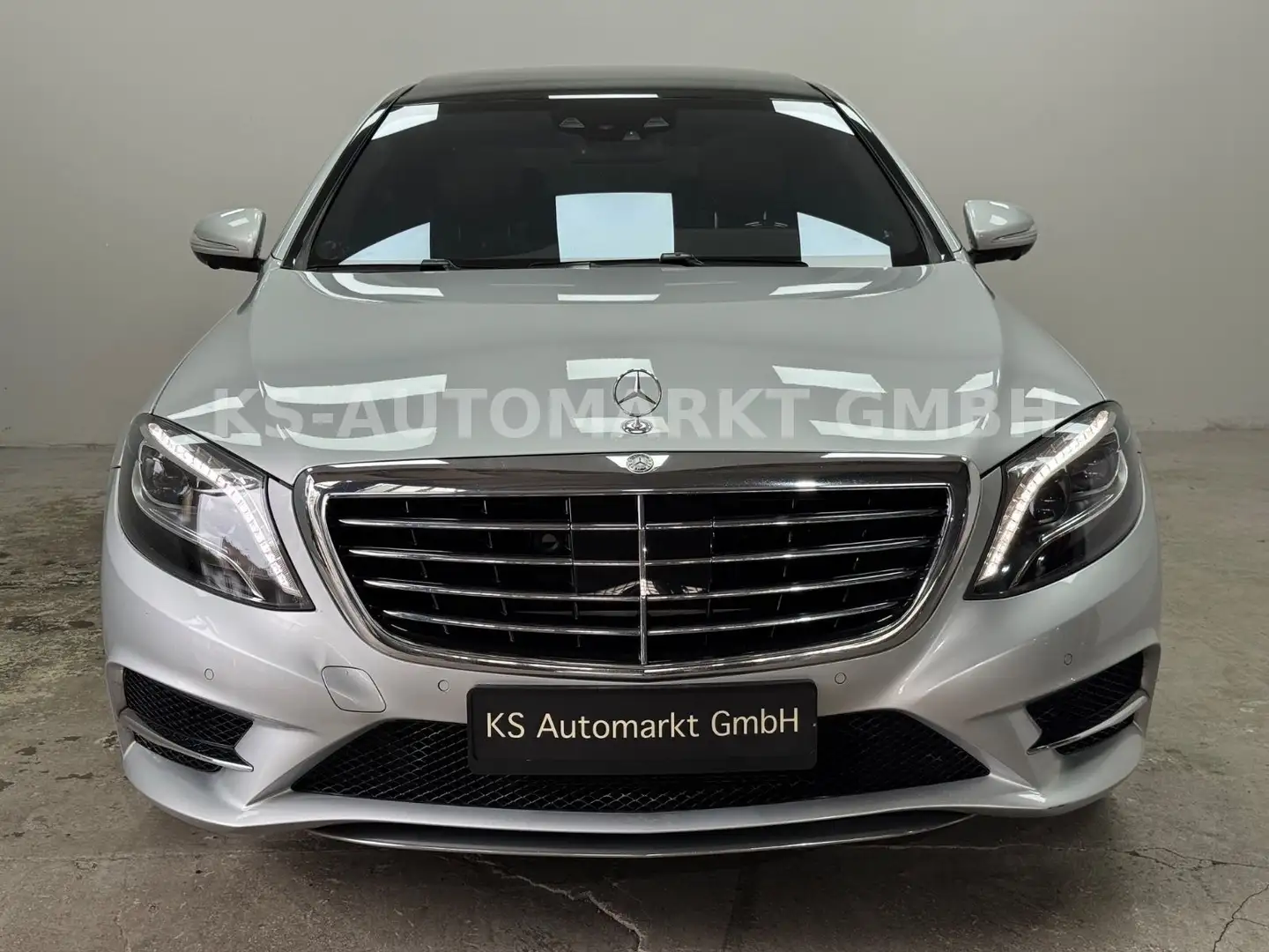 Mercedes-Benz S 350 d AMG 4Matic Lang*Panorama*ACC*360°*1-Hand* Silber - 2