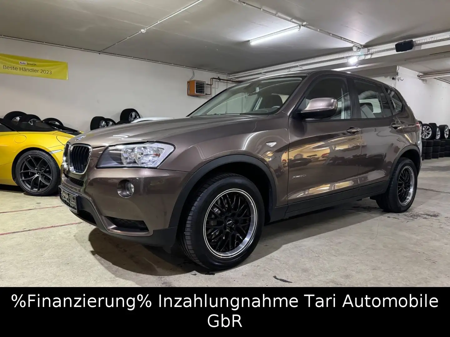 BMW X3 xDrive20i Automatik **BMW-Scheckheft**48tkm** Коричневий - 2