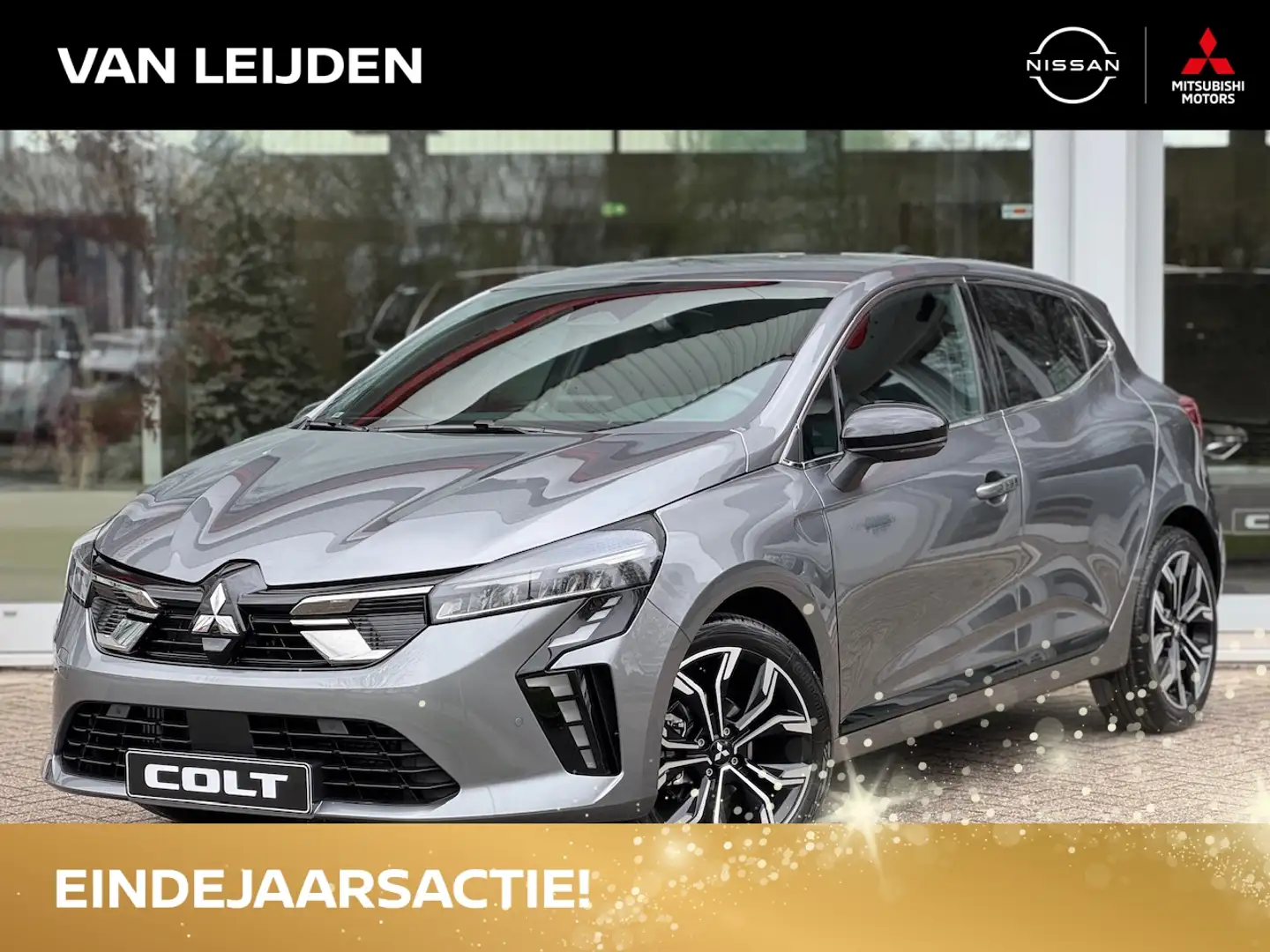 Mitsubishi Colt 1.0T 90pk First Edition | NIEUW | Navigatie | Came Gris - 1