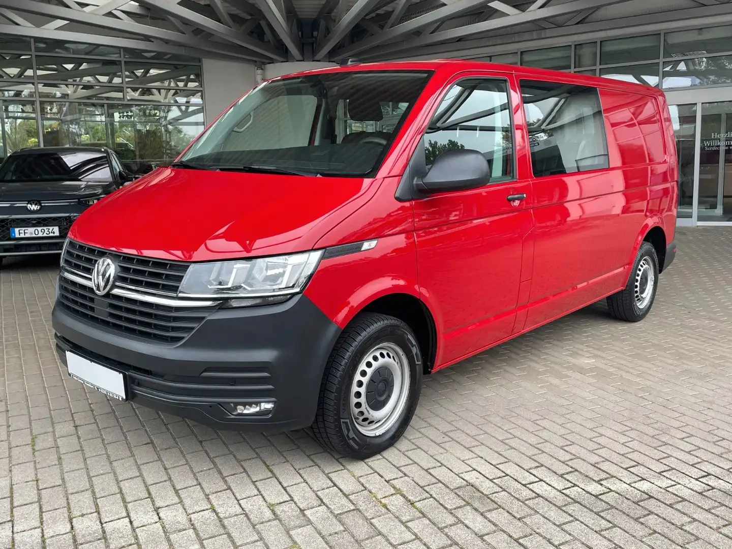 Volkswagen T6 Transporter T6.1 EcoProfi Transporter Kasten Plus Rouge - 1