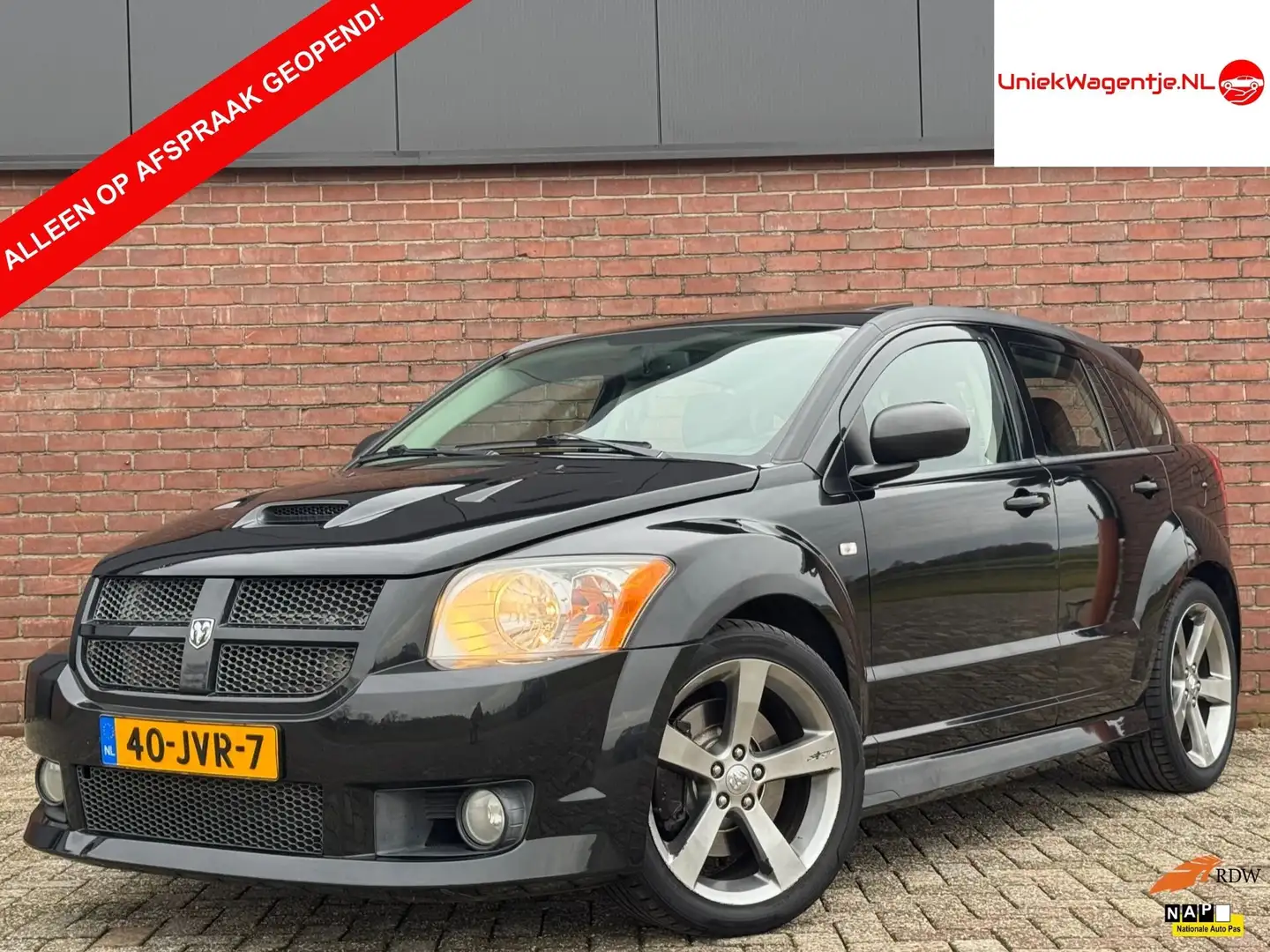 Dodge Caliber 2.4 SRT4 295 PK | NL-AUTO! | SCHUIFDAK! Noir - 1