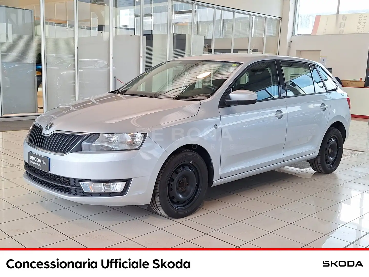 Skoda Rapid/Spaceback spaceback 1.6 tdi cr ambition 105cv Grigio - 1