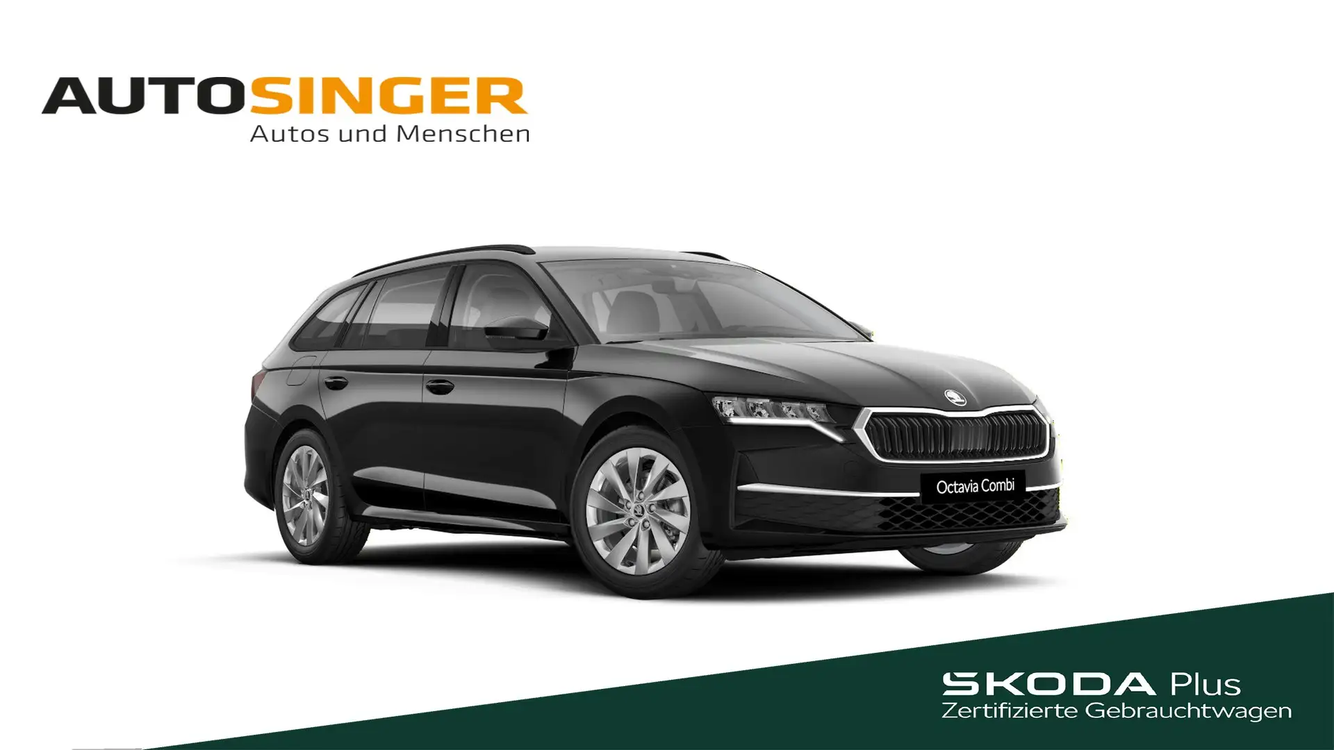 Skoda Octavia Combi Selection TDI DSG *AHK*NAV*HUD*ACC Schwarz - 1
