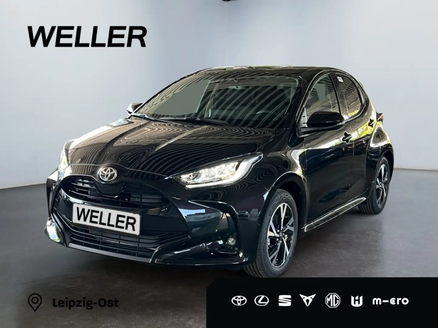 Toyota Yaris Hybrid 116 1.5 Teamplayer *LED*CAM*SHZ*ACC* Schwarz - 1