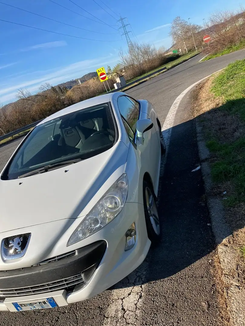 Peugeot 308 308 I 2007 CC CC 1.6 thp 16v Feline 156cv auto Bianco - 1