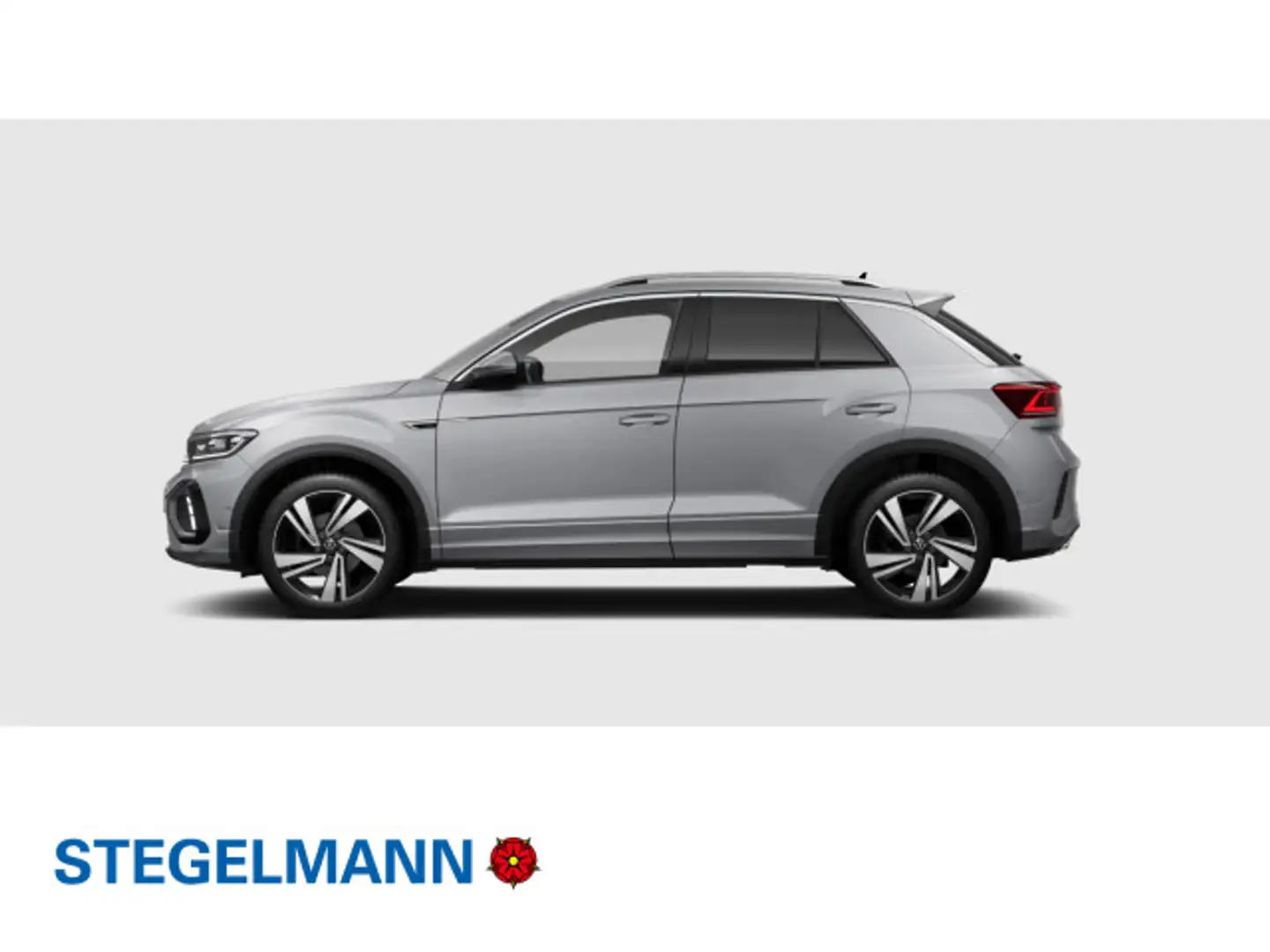 Volkswagen T-Roc 1.5 l TSI OPF 7-Gang-DSG R-Line Silber - 1