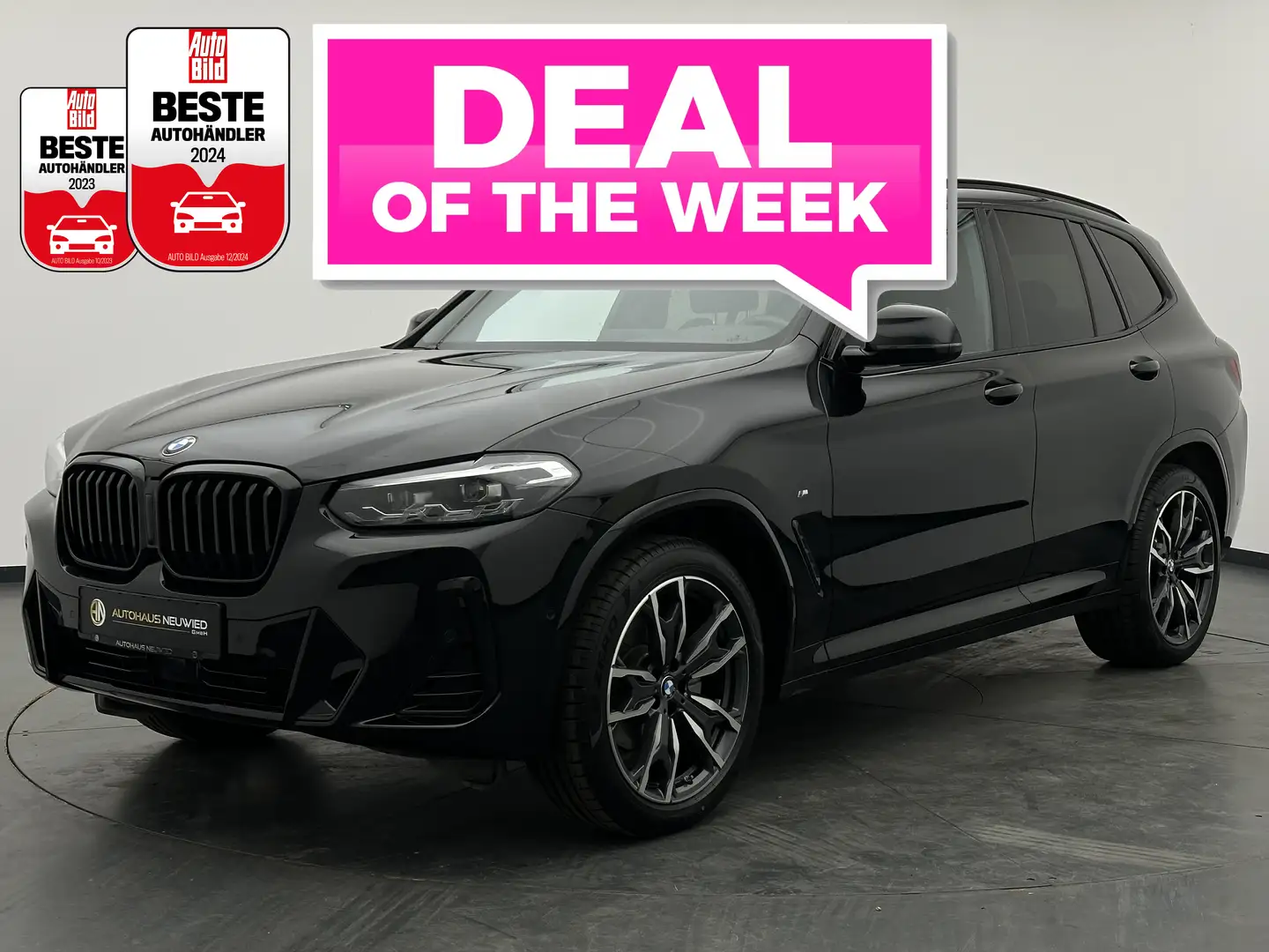 BMW X3 X3 xDrive20dA +L/C-PROF.+CAM+AHK+MSPORT+20"+HIFI Noir - 1